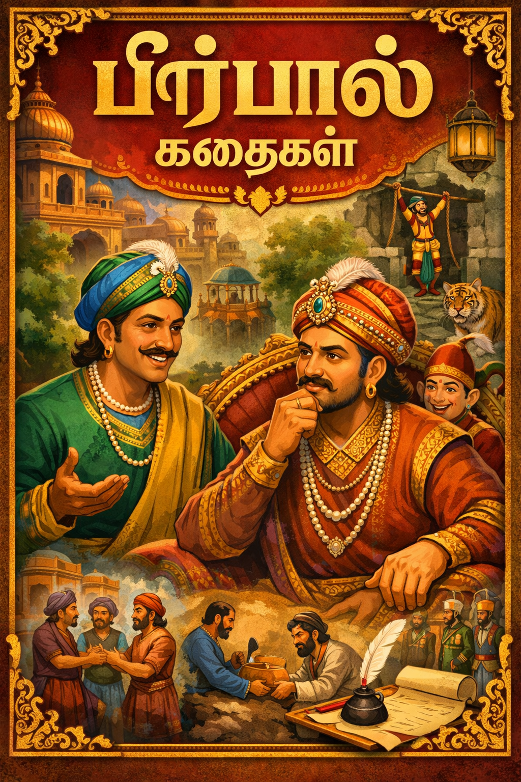 பீர்பால் கதை - அமைதியான பதில்