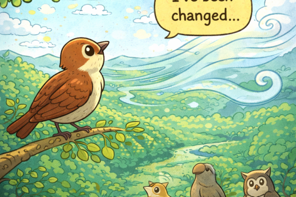 THE INVISIBLE CIRCLE Story 4 · Forest & Sky