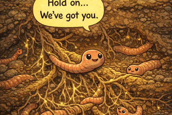 THE INVISIBLE CIRCLE, Story 5 · Forest The Worm Who Held the Soil