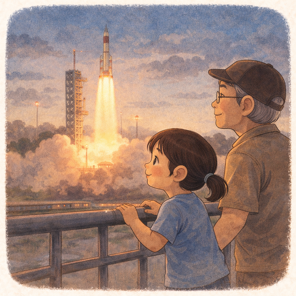 Wise Tales of Young Minds Story 8 — The Rocket That Waited