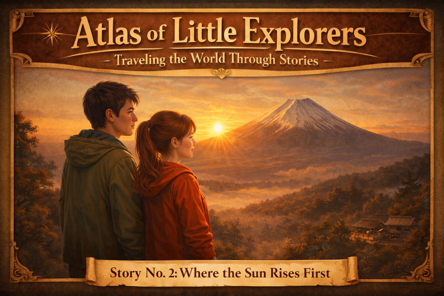 Atlas of Little Explorers: Traveling the World Through Stories Story No. 2: Where the Sun Rises First
