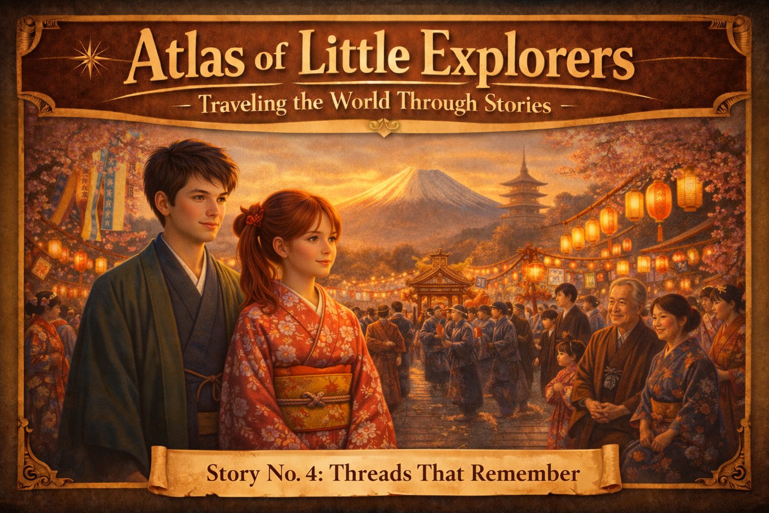 Atlas of Little Explorers: Traveling the World Through Stories - Story 4 Story No. 4: Threads That Remember