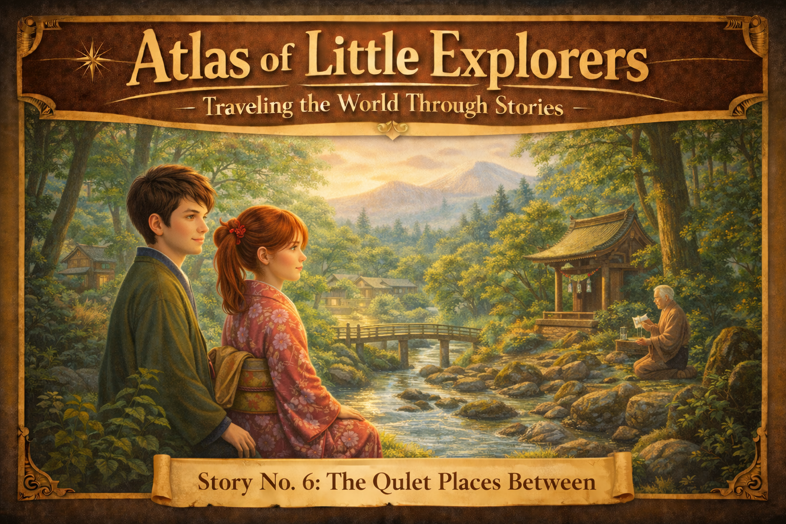 Atlas of Little Explorers: Traveling the World Through Stories Story No. 6: The Quiet Places Between