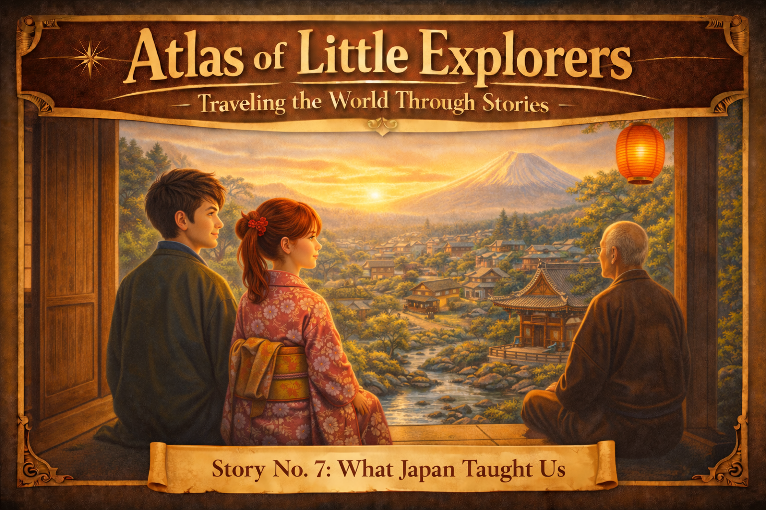Atlas of Little Explorers: Traveling the World Through Stories Story No. 7: What Japan Taught Us