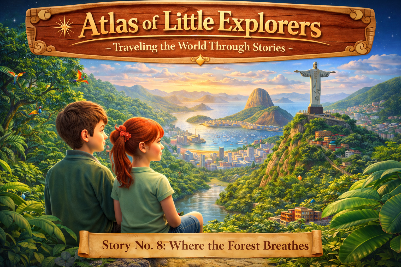 Atlas of Little Explorers: Traveling the World Through Stories Story No. 8: Where the Forest Breathes