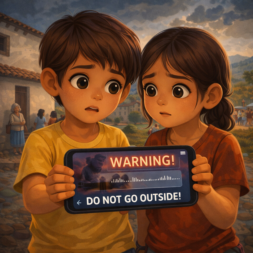 Growing Up Online: When Screens Enter Childhood Story 7 — The News That Ran Faster Than the Wind