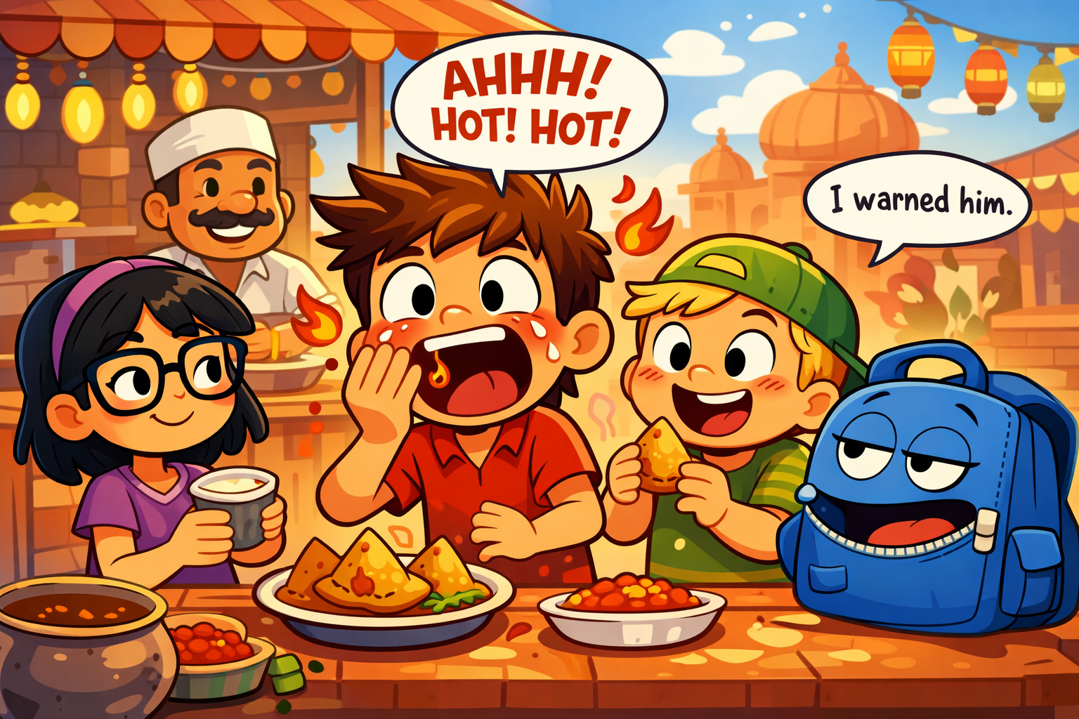 The Giggle Globe Gang Story 1- Milo vs. the Mighty Spice Surprise