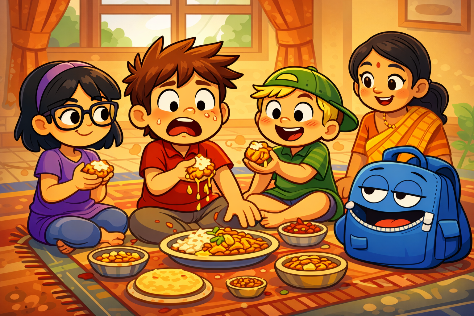 The Giggle Globe Gang – India: Story 2 “The Day the Table Disappeared”