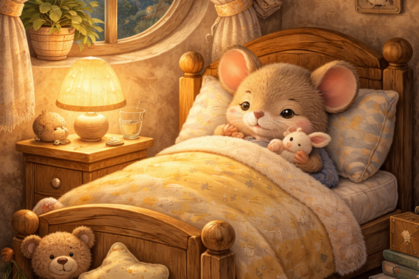 Kind Paws & Clever Minds - Ollie, Pip, and the Light That Wouldn’t Sleep