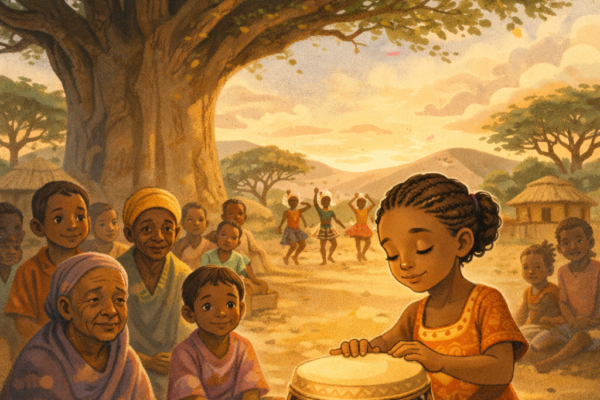 Quiet lessons from around the world story 3 the drum that spoke softly