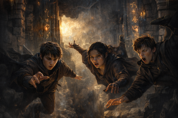 Secrets watch. Darkness listens. Story 3: The Friend Who Counted Seconds