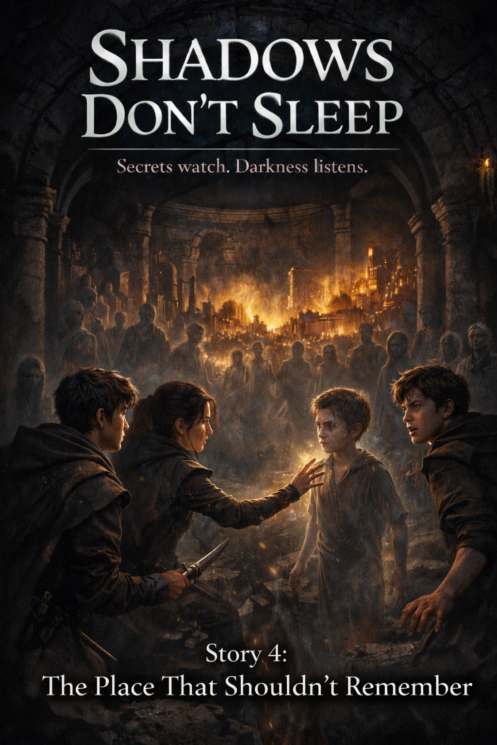 Shadows Don’t Sleep Secrets watch. Darkness listens. Story 4: The Place That Shouldn’t Remember