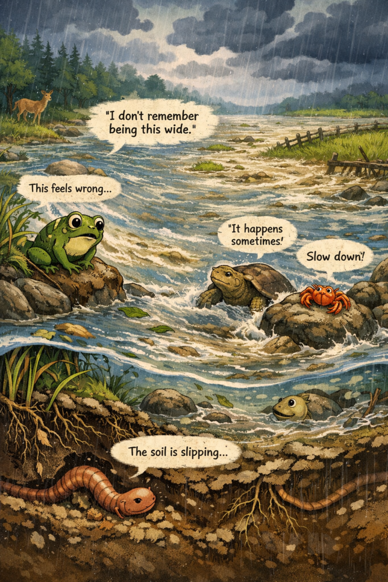 The River That Forgot Its Banks