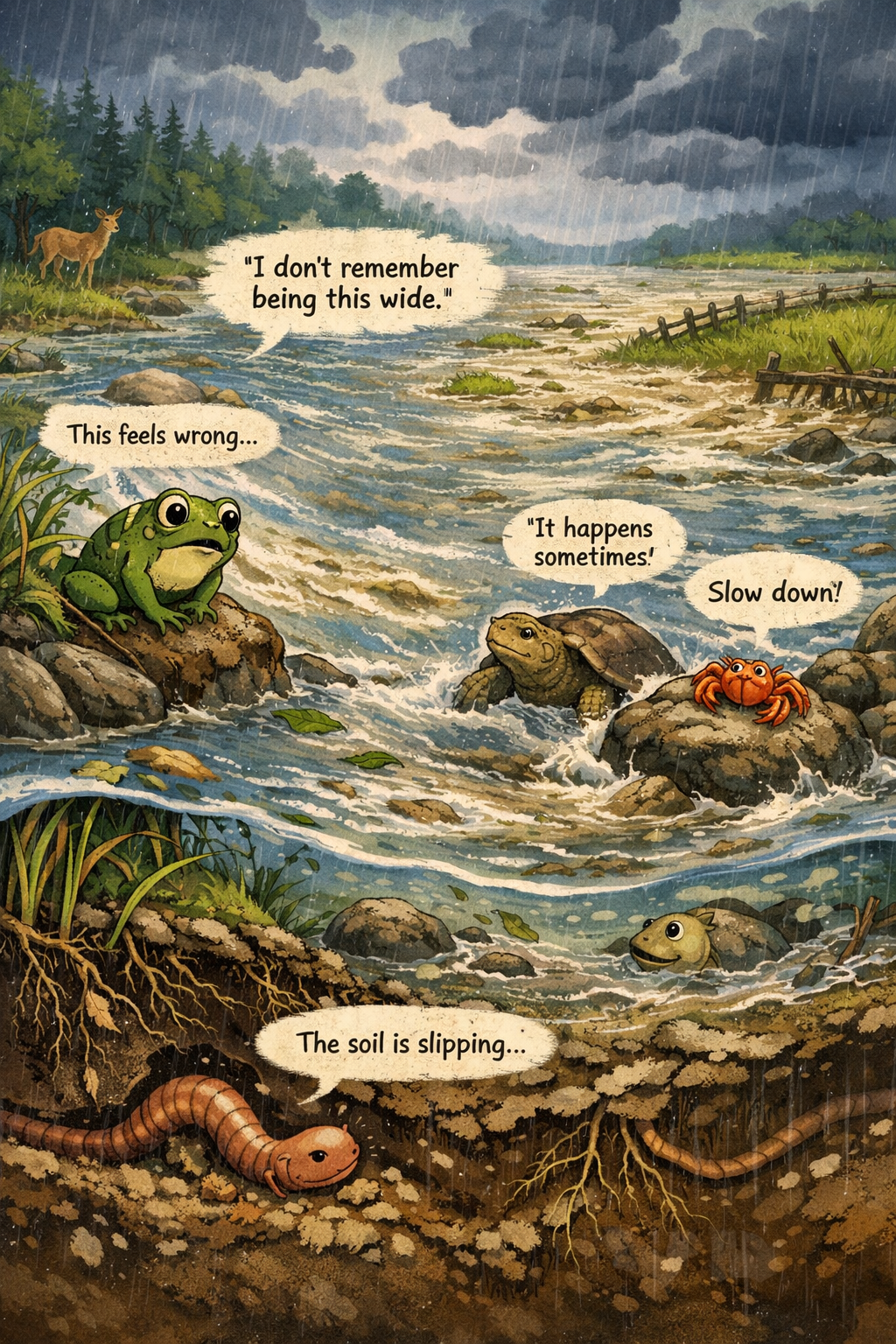 The River That Forgot Its Banks