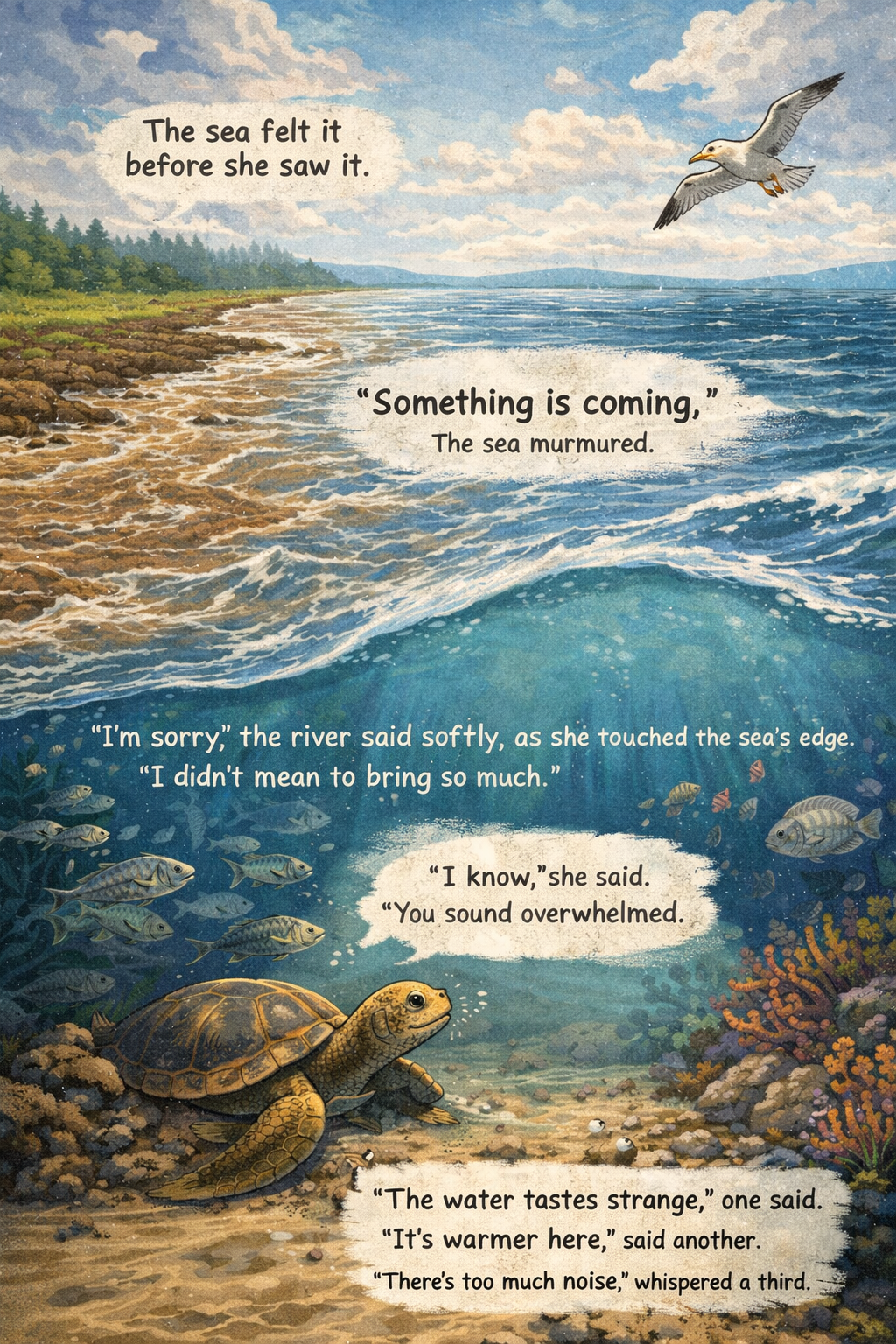 The Sea That Learned to Listen