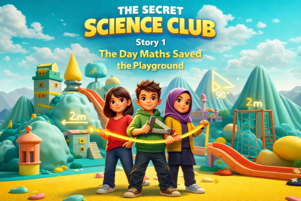 The Secret Science Club Story 1: The Day Maths Saved the Playground