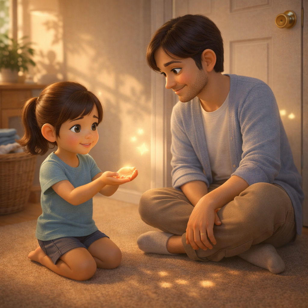 The Way We Stay Stories of parents who listen, children who learn, and love that stays. Story 8: The Quiet That Found Something