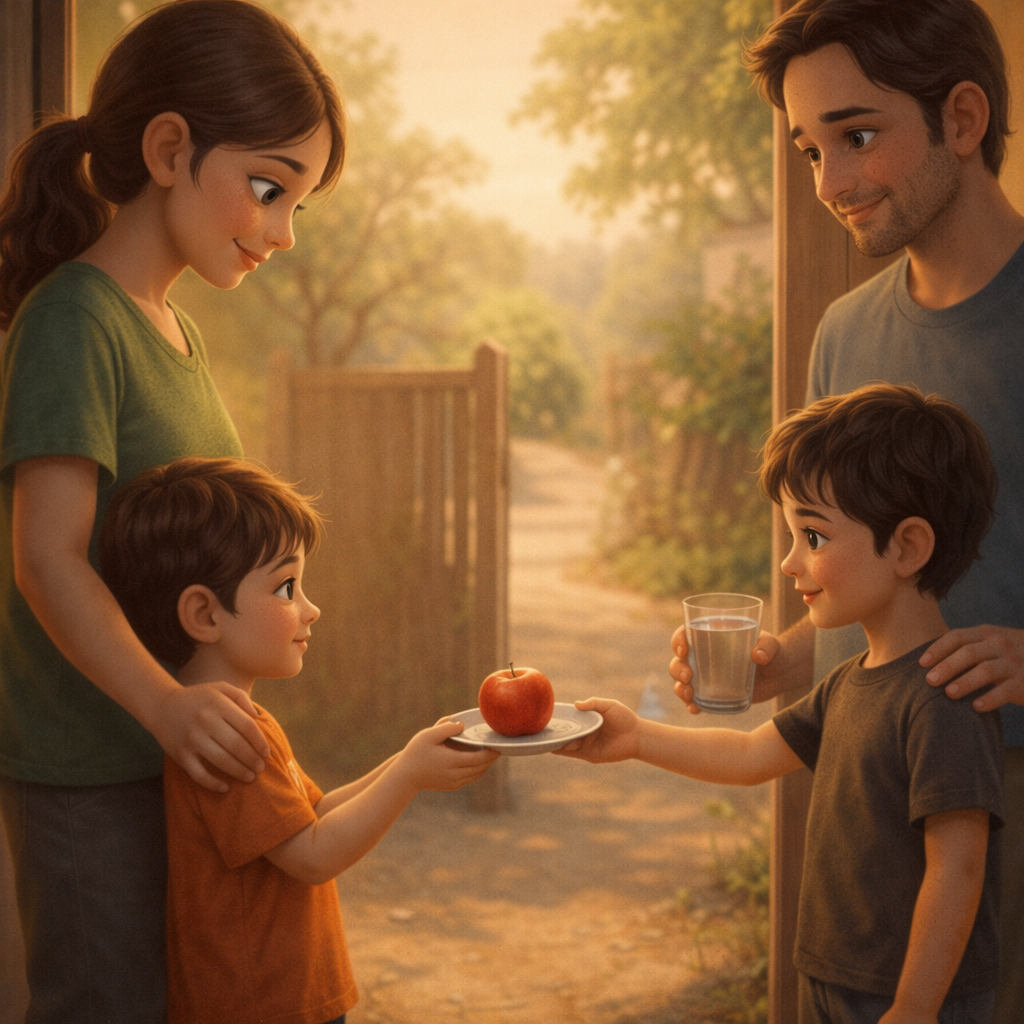 Story 15: The Apple on the Plate