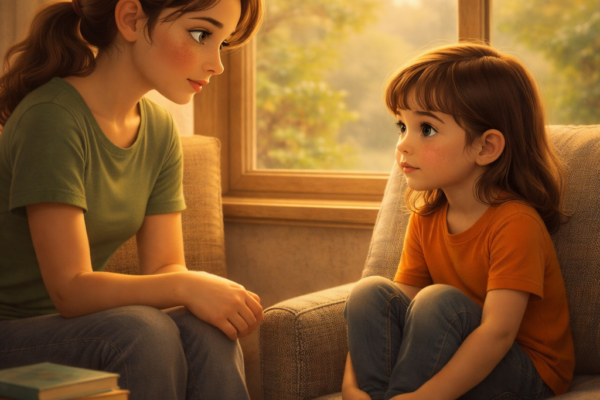 The Way We Stay Stories of parents who listen, children who learn, and love that stays. Story 16: The Chair by the Window