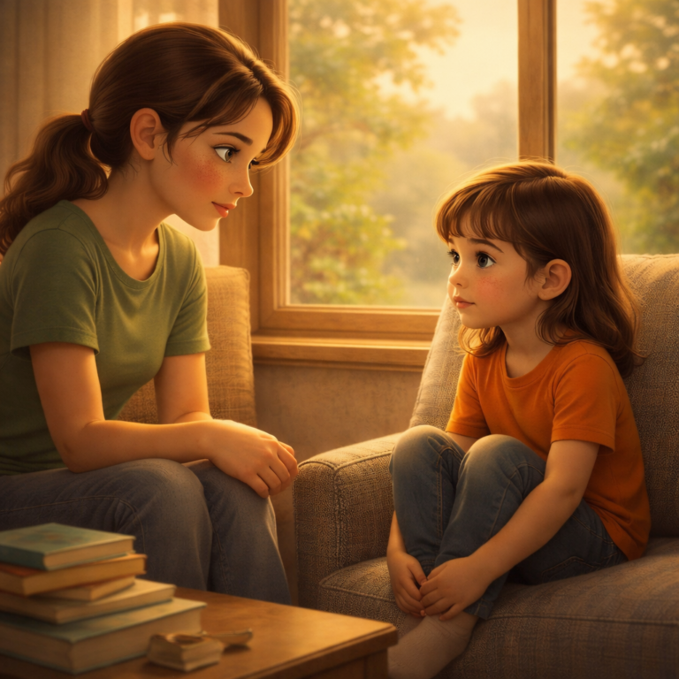 The Way We Stay Stories of parents who listen, children who learn, and love that stays. Story 16: The Chair by the Window