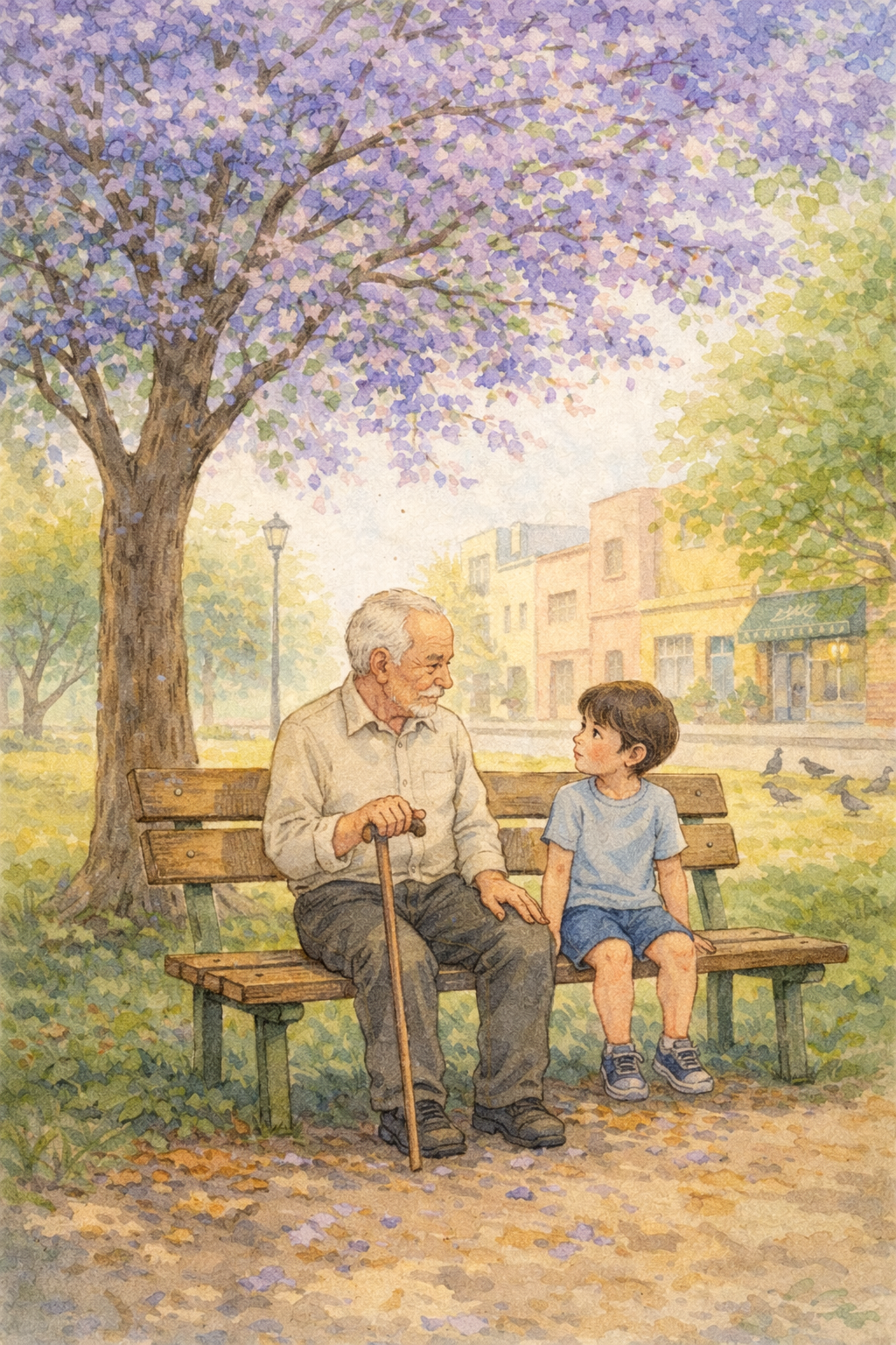 True Stories for Young Hearts Story 6: The Bench That Was Never Empty Country: Argentina 🇦🇷