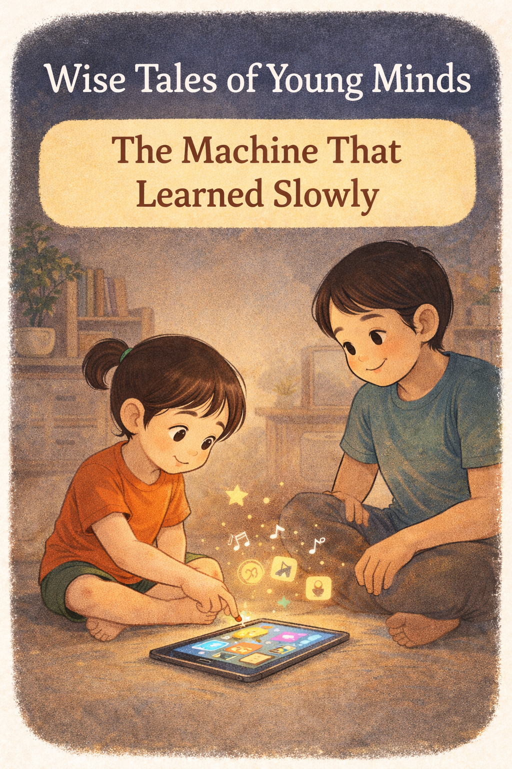 Wise Tales of Young Minds Story 7 Story 7 — The Machine That Learned Slowly