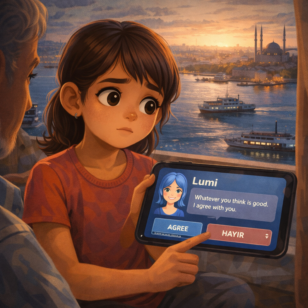 Growing Up Online: When Screens Enter Childhood Story 8 Story 8 — The Friend Who Always Said Yes