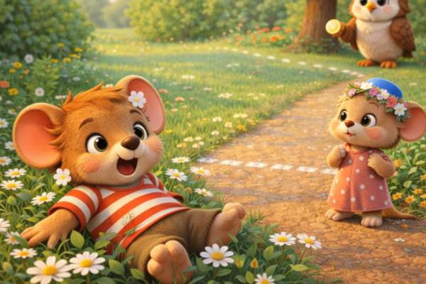 Kind Paws & Clever Minds Story 8 – Ollie, Pip, and the Race That Wasn’t a Race