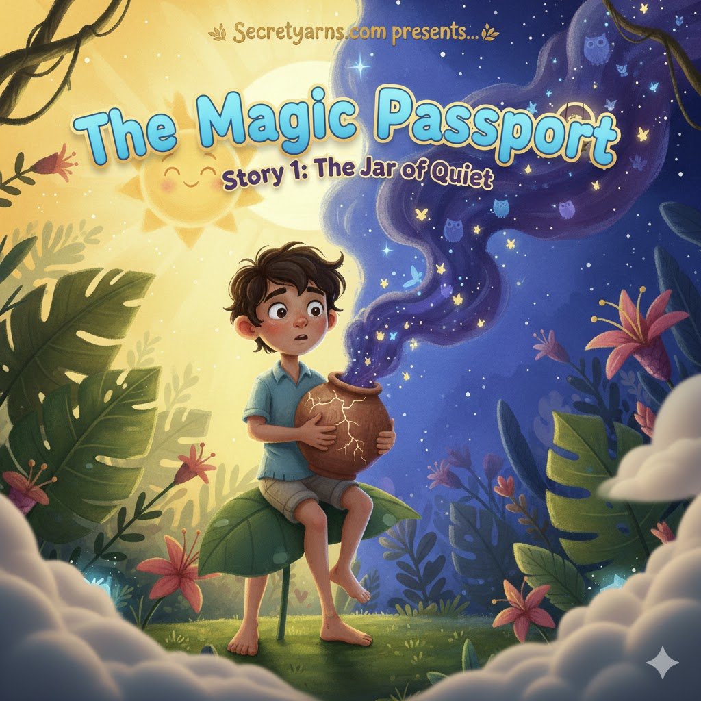 The Magic Passport -Story 1 -The Jar of Quiet (A Story from the Amazon)