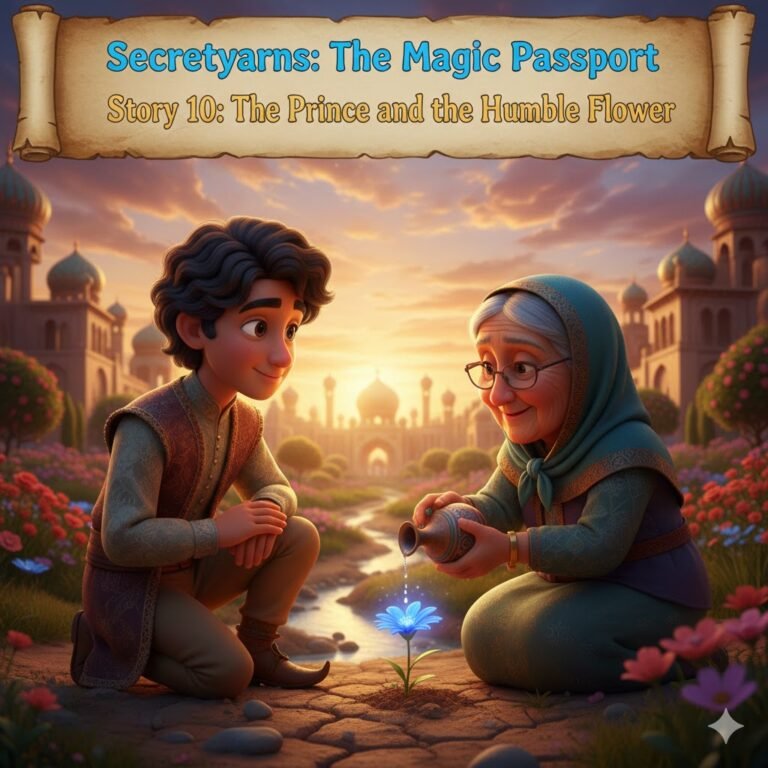 The MagicPassport Story 10: The Prince and the Humble Flower (A Story from Ancient Persia)