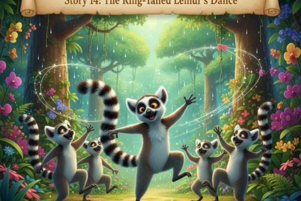 Story 14: The Ring-Tailed Lemur's Dance (A Story from Madagascar)