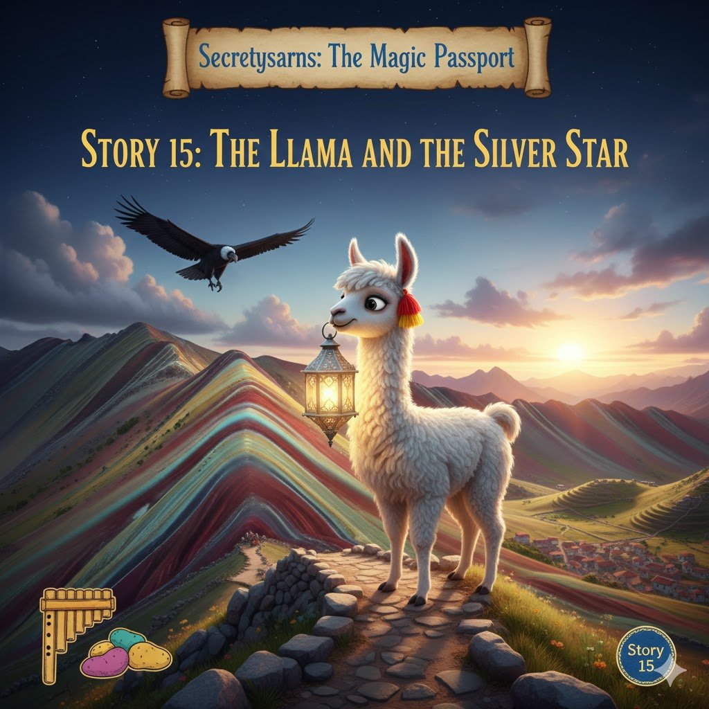 Story 15: The Llama and the Silver Star (A Story from Peru)