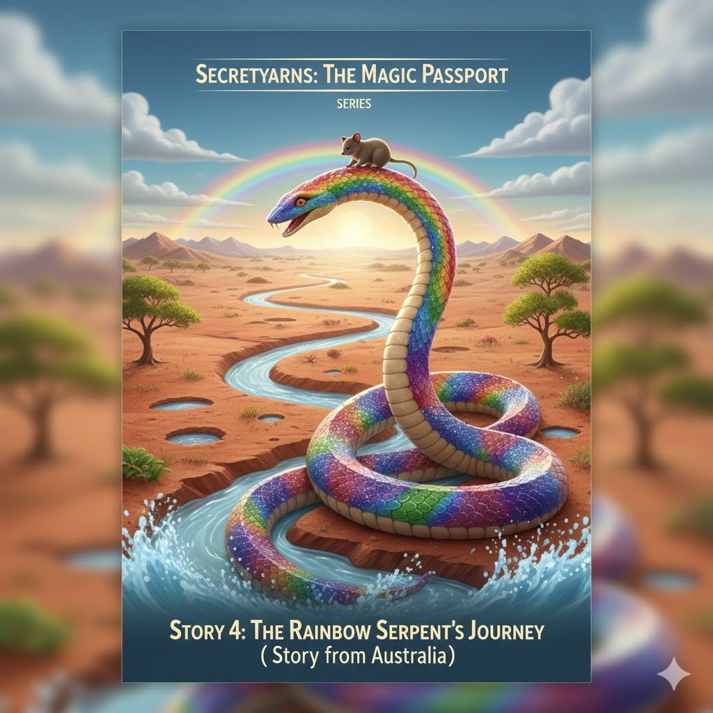 The Magic Passport Story 4: The Rainbow Serpent’s Journey (A Story from Australia)