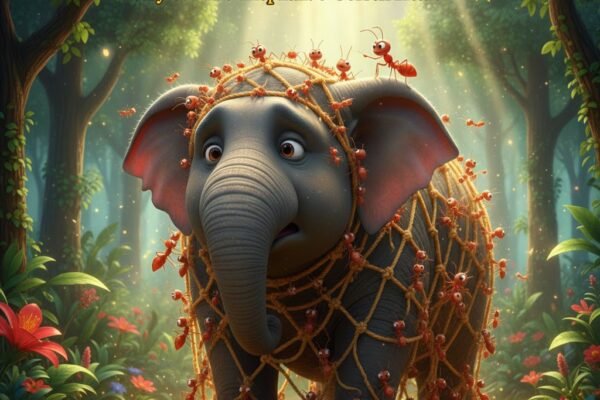 The Magic Passport Story 6: The Elephant’s Golden Heart (A Story from India)