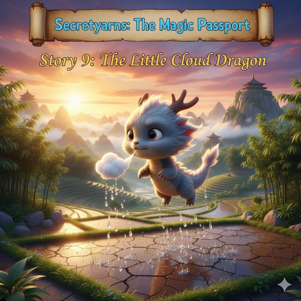 The Magic Passport Story 9: The Little Cloud Dragon (A Story from Ancient China)