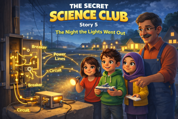 The Secret Science Club Story 5: The Night the Lights Went Out