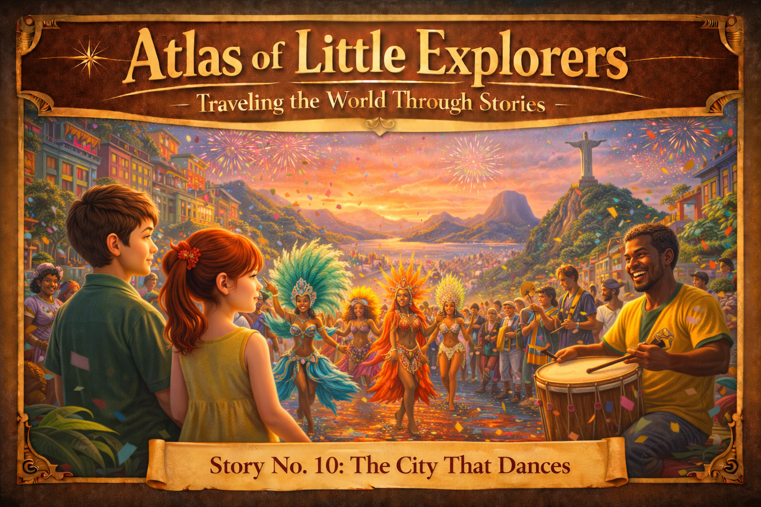 Atlas of Little Explorers: Traveling the World Through Stories Story No. 10: The City That Dances
