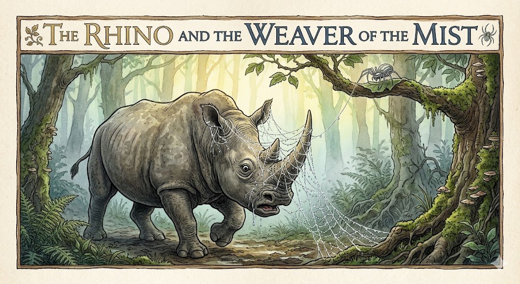 The Rhino and the Weaver of the Mist