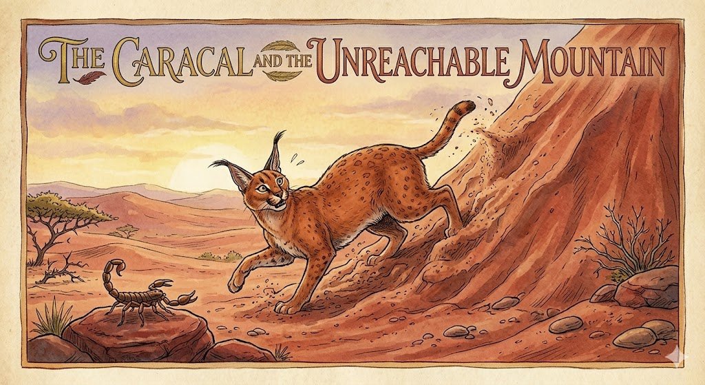 The Caracal and the Unreachable Mountain