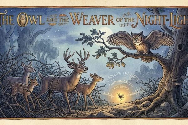 The Owl and the Weaver of the Night-Light