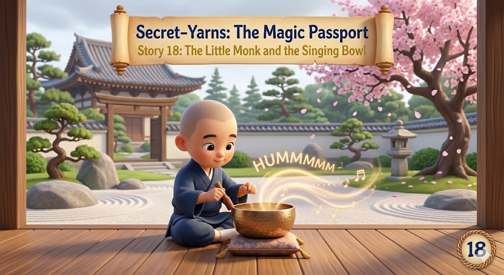 The Little Monk and the Singing Bowl (A Story from Japan)