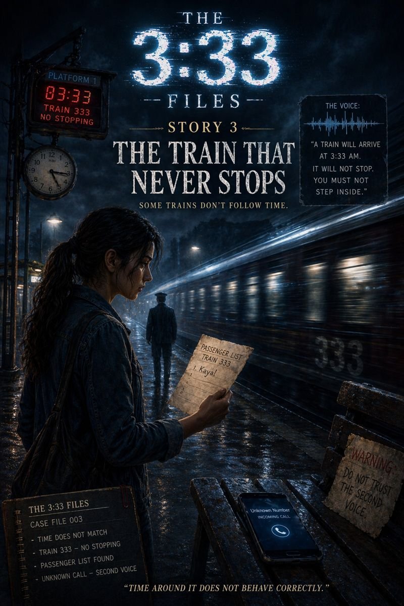 The 3:33 Files Story 3 – The Train That Never Stops