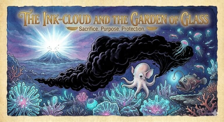 The Ink-Cloud and the Garden of Glass