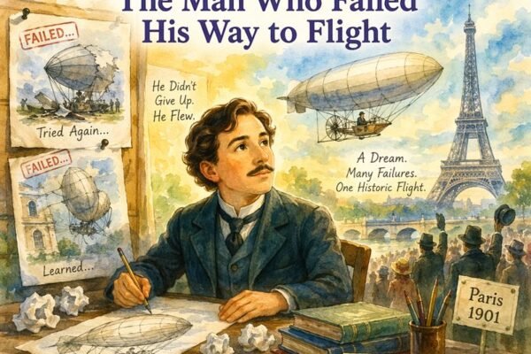 True Stories for Young Hearts Story 20: The Man Who Failed His Way to Flight